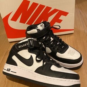 Nike-Stussy x Air Force 1 ‘07 MID SP